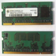 Модуль памяти для ноутбуков 256MB DDR2 SODIMM PC3200 (Новошахтинск)