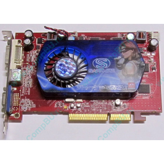 Б/У видеокарта 512Mb DDR2 ATI Radeon HD2600 PRO AGP Sapphire (Новошахтинск)